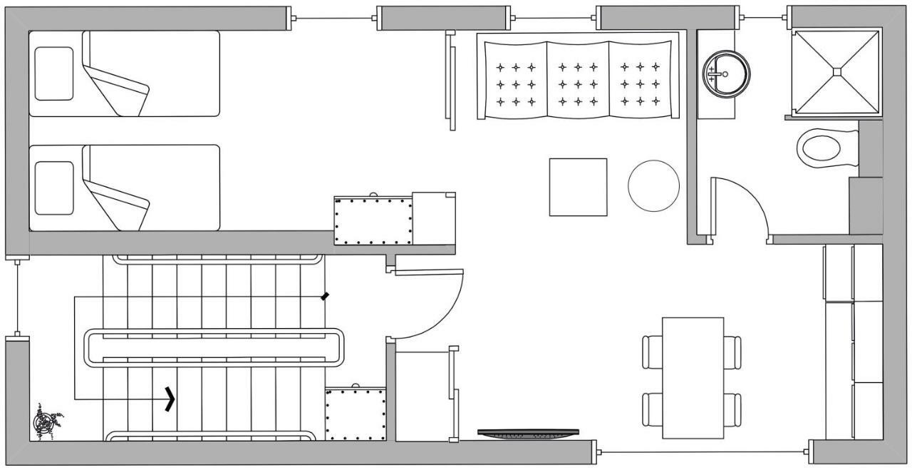 Apartman Luka Kaštela Exteriör bild